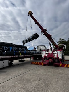 crane truck loading equipment